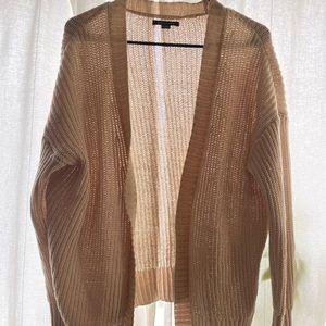 American Eagle cream cardigan